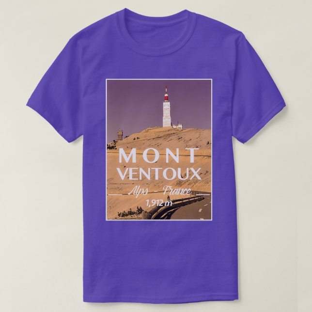 T-shirt Mont Ventoux (Design devant)