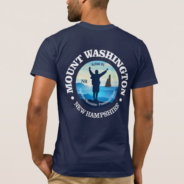 T-shirt Mont Washington (V) (Dos)