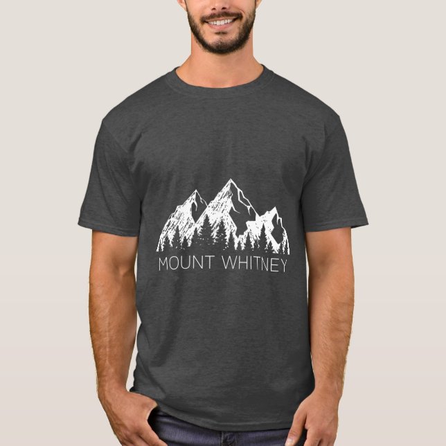 T-shirt Mont Whitney Cool Mont Whitney (Devant)