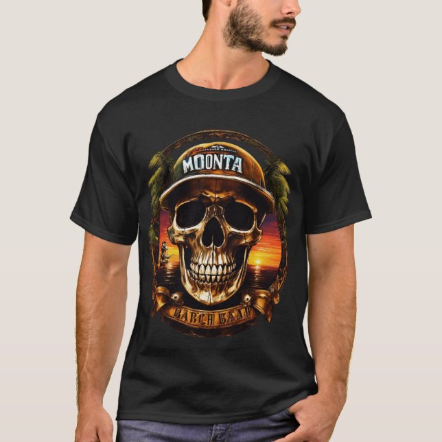 T-shirt 'Monta Beach Biker' (Devant)