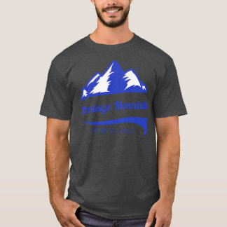 T-shirt Montage Mountain ski Pennsylvanie