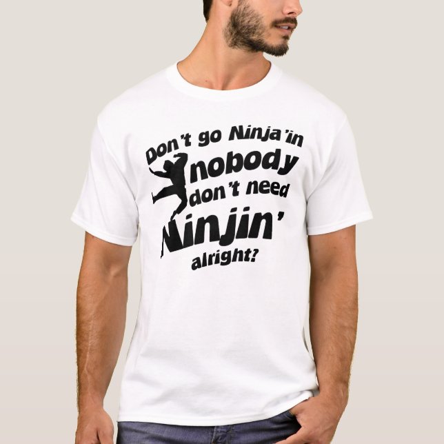 T-shirt Montagnard de Kung Fu ! (Devant)