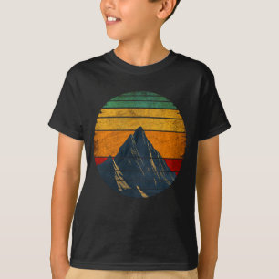 T-shirt Montagnard d'escalade de montagne rétro vintage