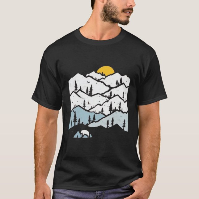 T-shirt Montagne (Devant)