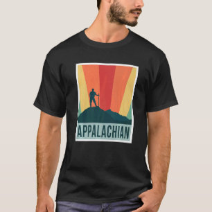 T-shirt Montagne Appalaches Randonnée Voyage Nord Ame