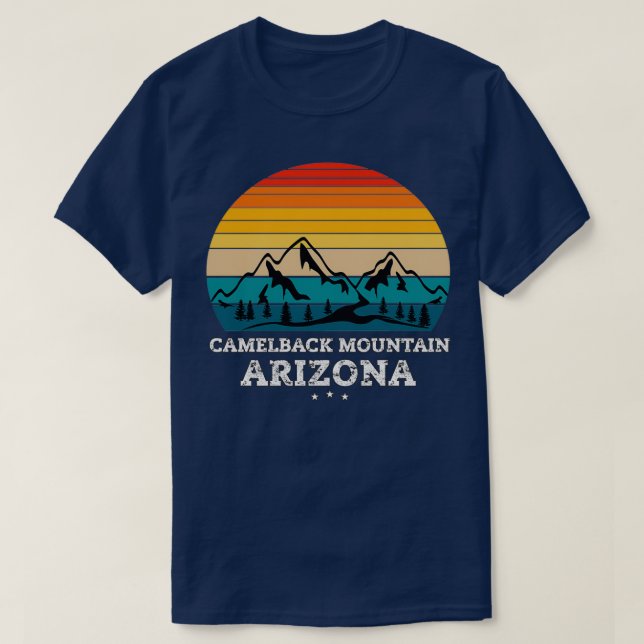 T-shirt MONTAGNE CAMELBACK Arizona (Design devant)