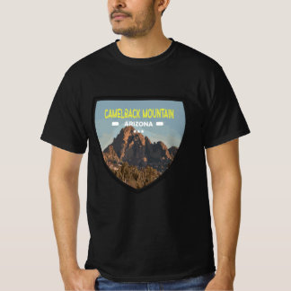 T-shirt montagne de camelback en arizona usa