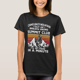 T-shirt Montagne de Camelback Hors d'haleine Sommet de ran