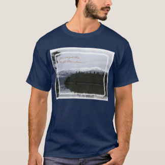 T-shirt Montagne de coque