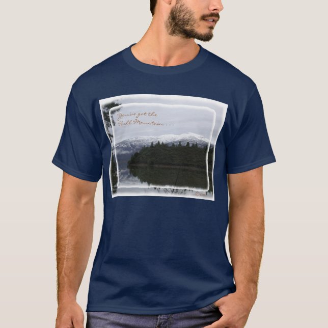 T-shirt Montagne de coque (Devant)