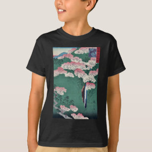 T-shirt Montagne de Yoshino par Utagawa, Hiroshige