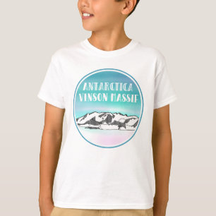 T-shirt Montagne du Massif Antarctique de Vinson