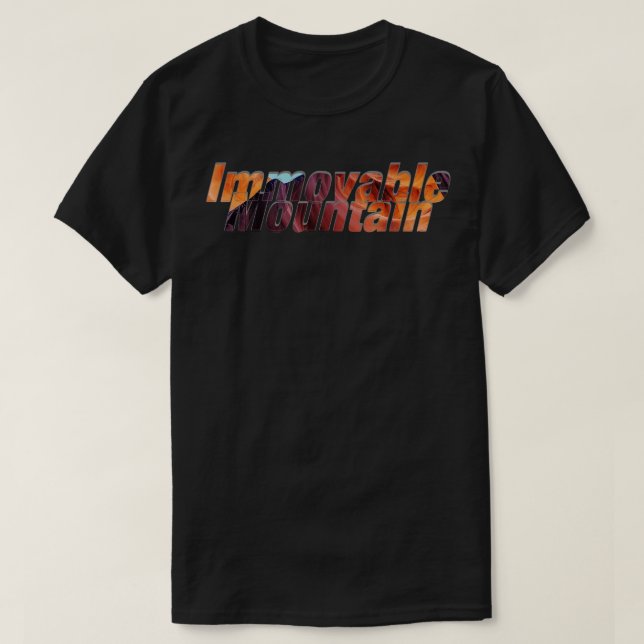 T-shirt Montagne Immobilière (Design devant)