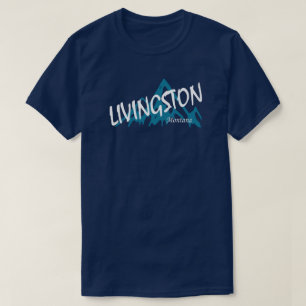 T-shirt Montagne Livingston Montana