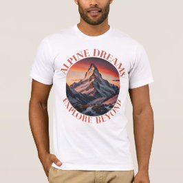 T-shirt montagnes