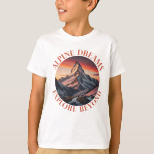 T-shirt montagnes