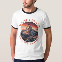 T-shirt montagnes