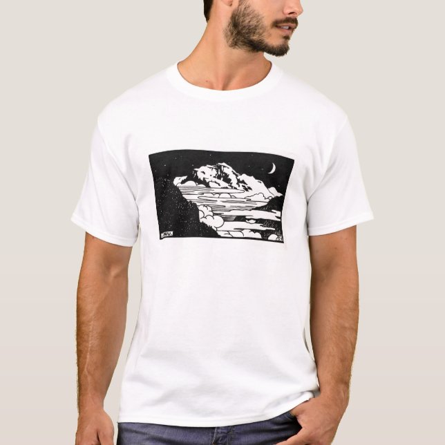 T-shirt Montagnes (Devant)