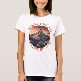 T-shirt montagnes
