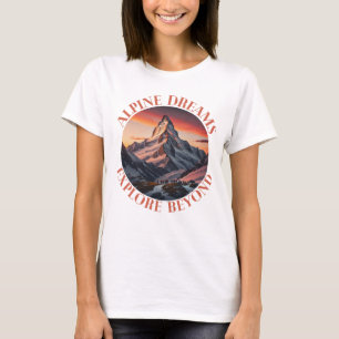T-shirt montagnes