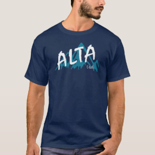 T-shirt Montagnes Alta Utah