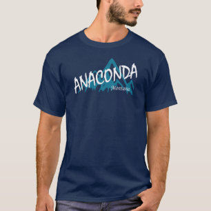 T-shirt Montagnes Anaconda Montana