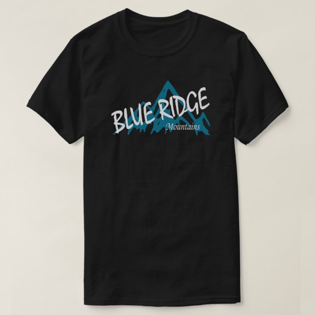 T-shirt Montagnes Blue Ridge (Design devant)