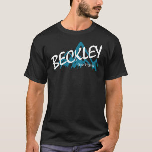 T-shirt Montagnes de Beckley Virginie-Occidentale