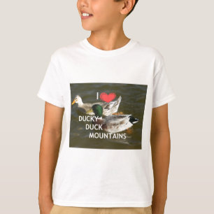 T-shirt Montagnes de canards.
