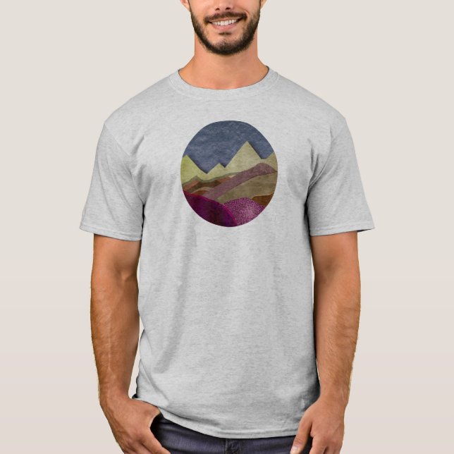 T-shirt Montagnes de mûrier (Devant)
