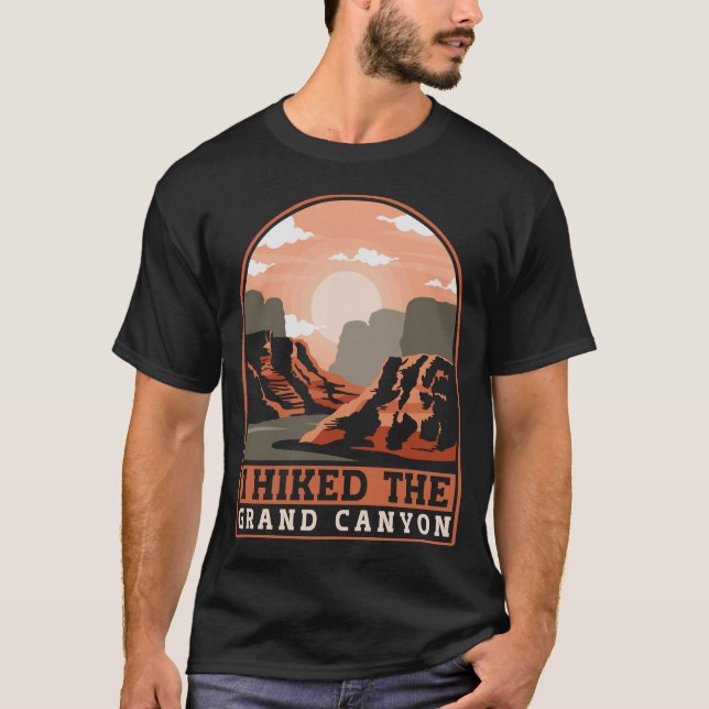 T-shirt Montagnes De Randonnées Drôle J'Ai Promené Le Gran (Devant)