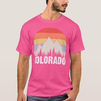 T-shirt Montagnes du Colorado Randonnée Climat