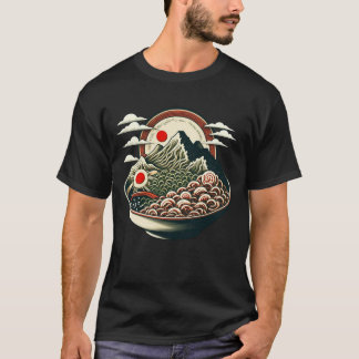 T-shirt Montagnes Ramen