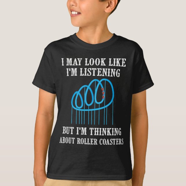 T-shirt Montagnes russes (Devant)