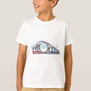 T-shirt Montagnes russes