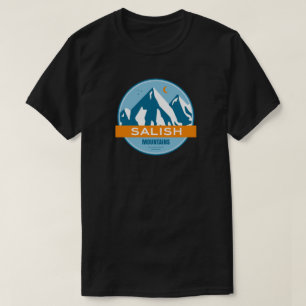 T-shirt Montagnes Salish Montana