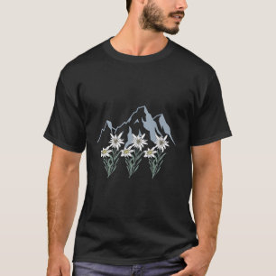 T-shirt Montagnes Suisse Alpes Edelweiss Panier Bière