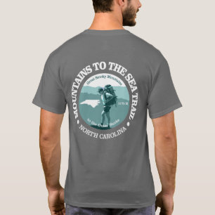 T-shirt Montagnes sur le sentier de la mer (T)