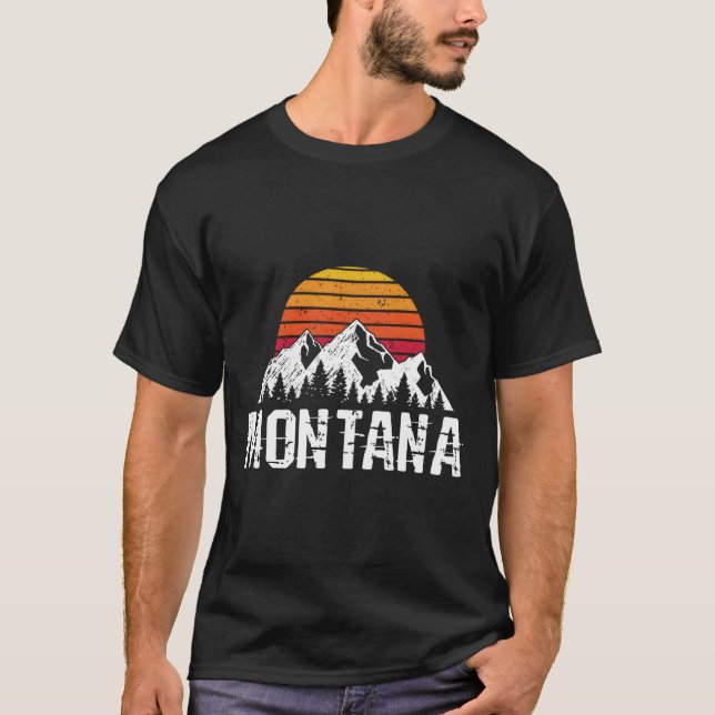 T-shirt Montana Distressed (Devant)