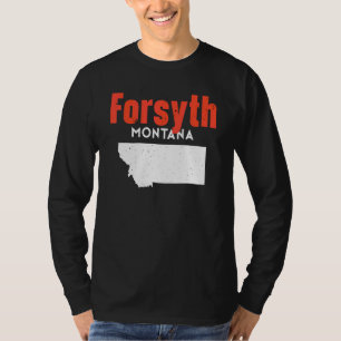 T-shirt Montana États-Unis État Amérique Voyage Montanan F