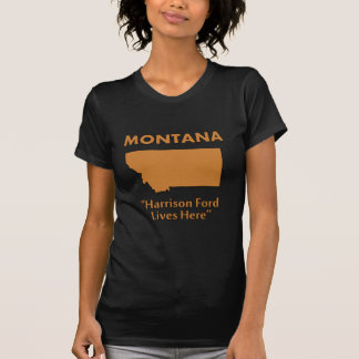 T-shirt Montana - Harrison Ford vit ici