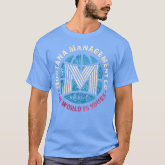 T-shirt Montana Management Co Drôle