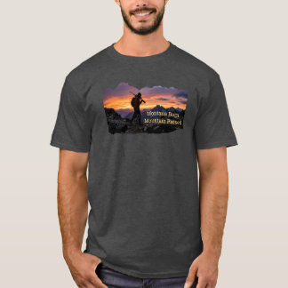T-shirt Montana Né • Élevé à la Montagne