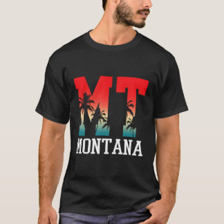 T-shirt Montana Palm Tree Mt