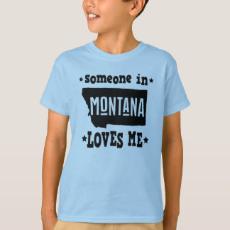 T-shirt Montana Quelqu'un m'aime