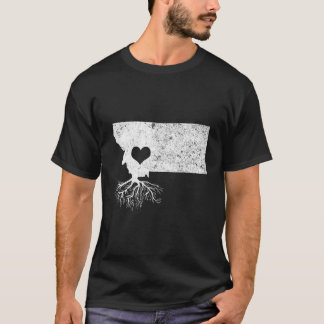 T-shirt Montana Roots I Love Montana