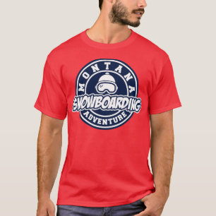 T-shirt Montana snowboard