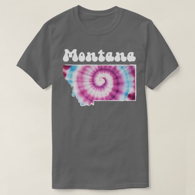 T-shirt Montana Tie Dye (Design devant)