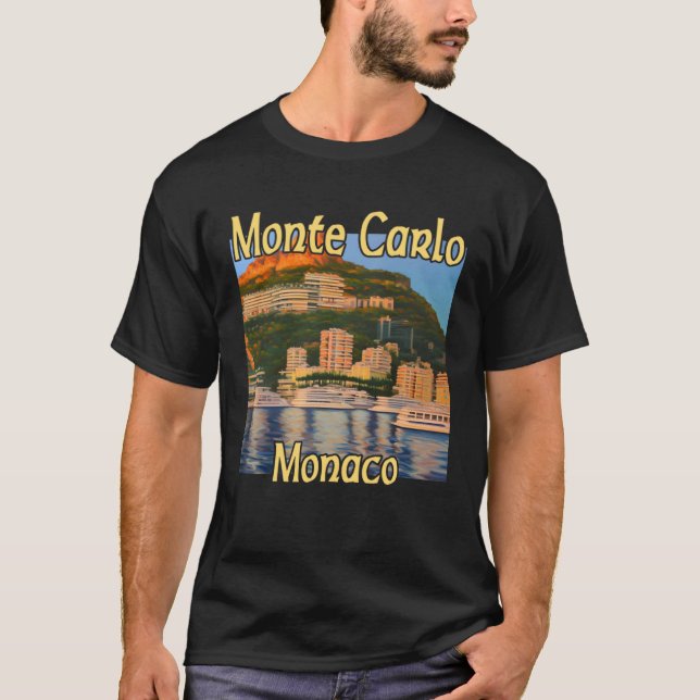 T-shirt Monte Carlo Monaco (Devant)