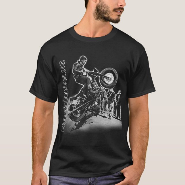 T-shirt Montée de colline de Harley (Devant)